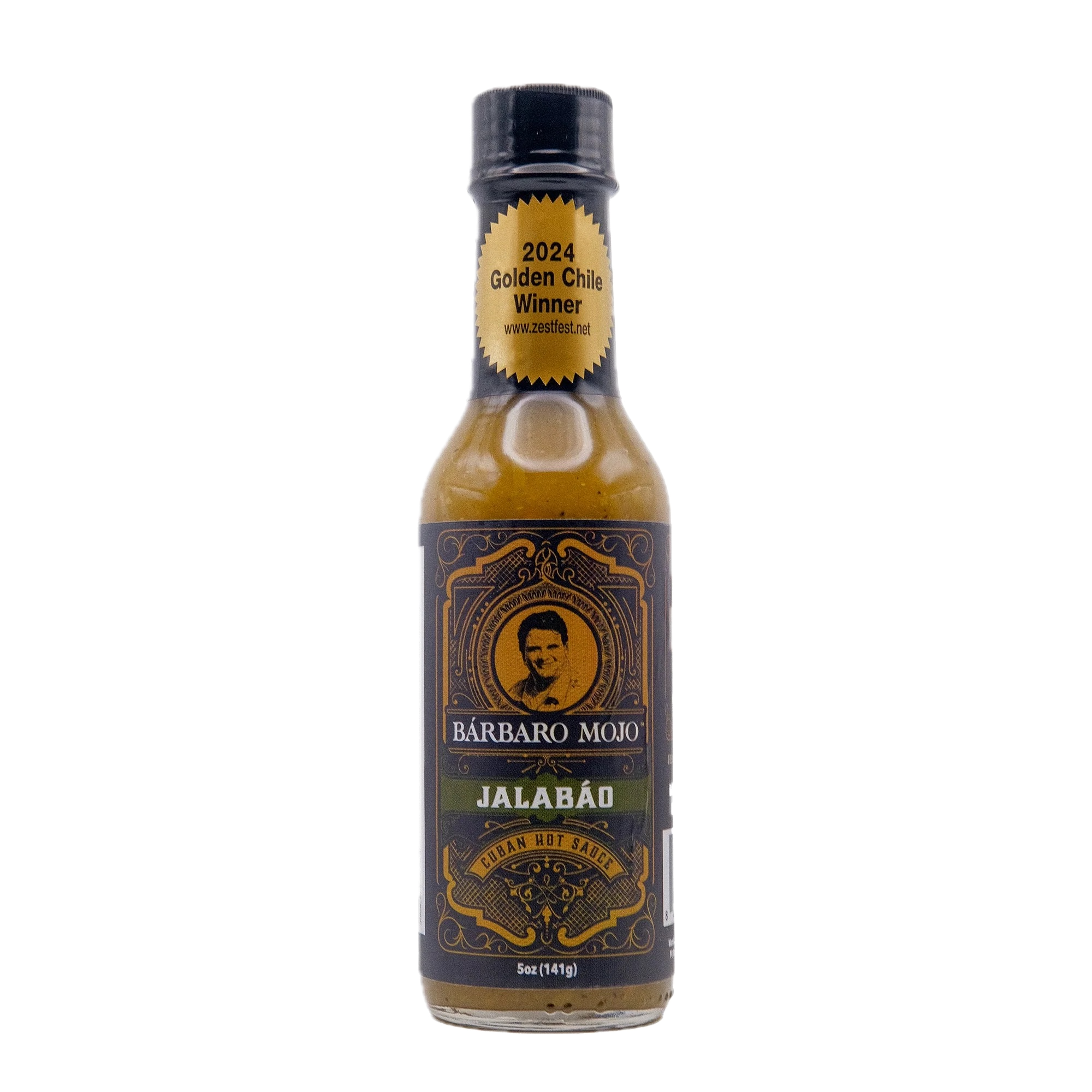 Jalabao Hot Sauce with Golden Chile Award